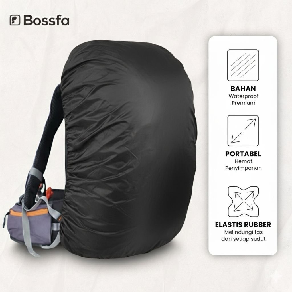 Rain Cover Hitam - Image 3